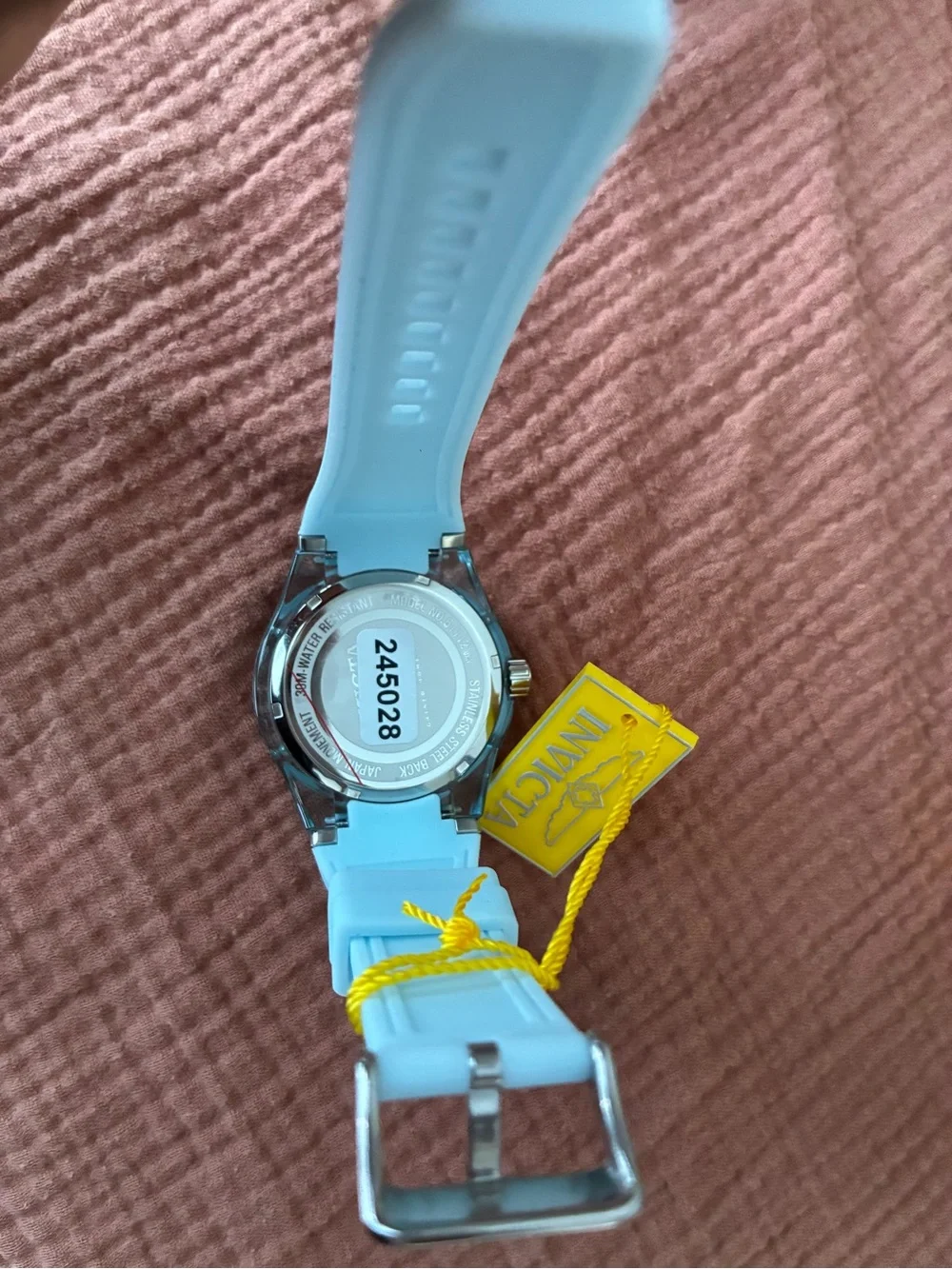 Invicta Light Blue watch